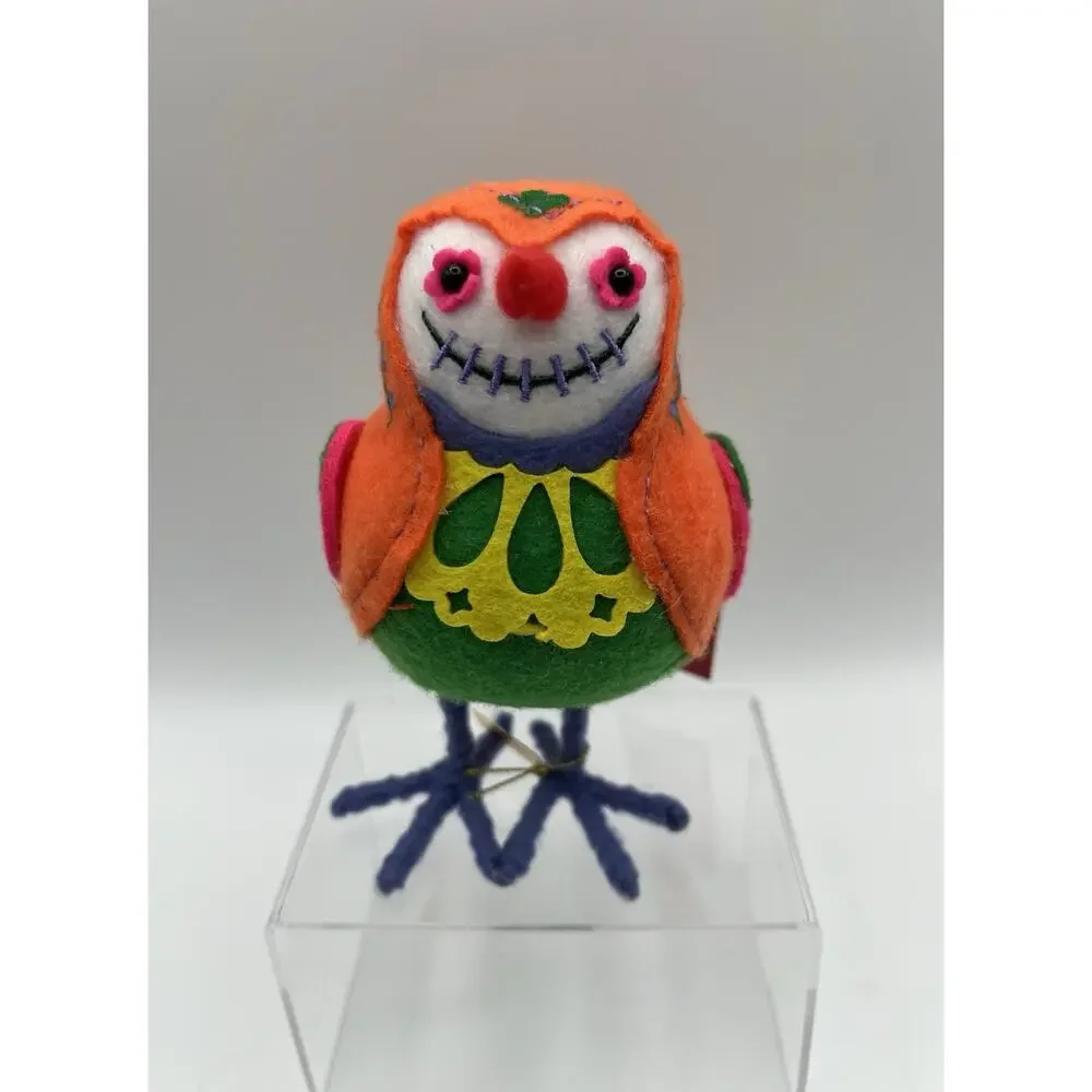 Target Spritz Halloween & Día De Los Muertos Birds Featherly Friends LOT OF 7